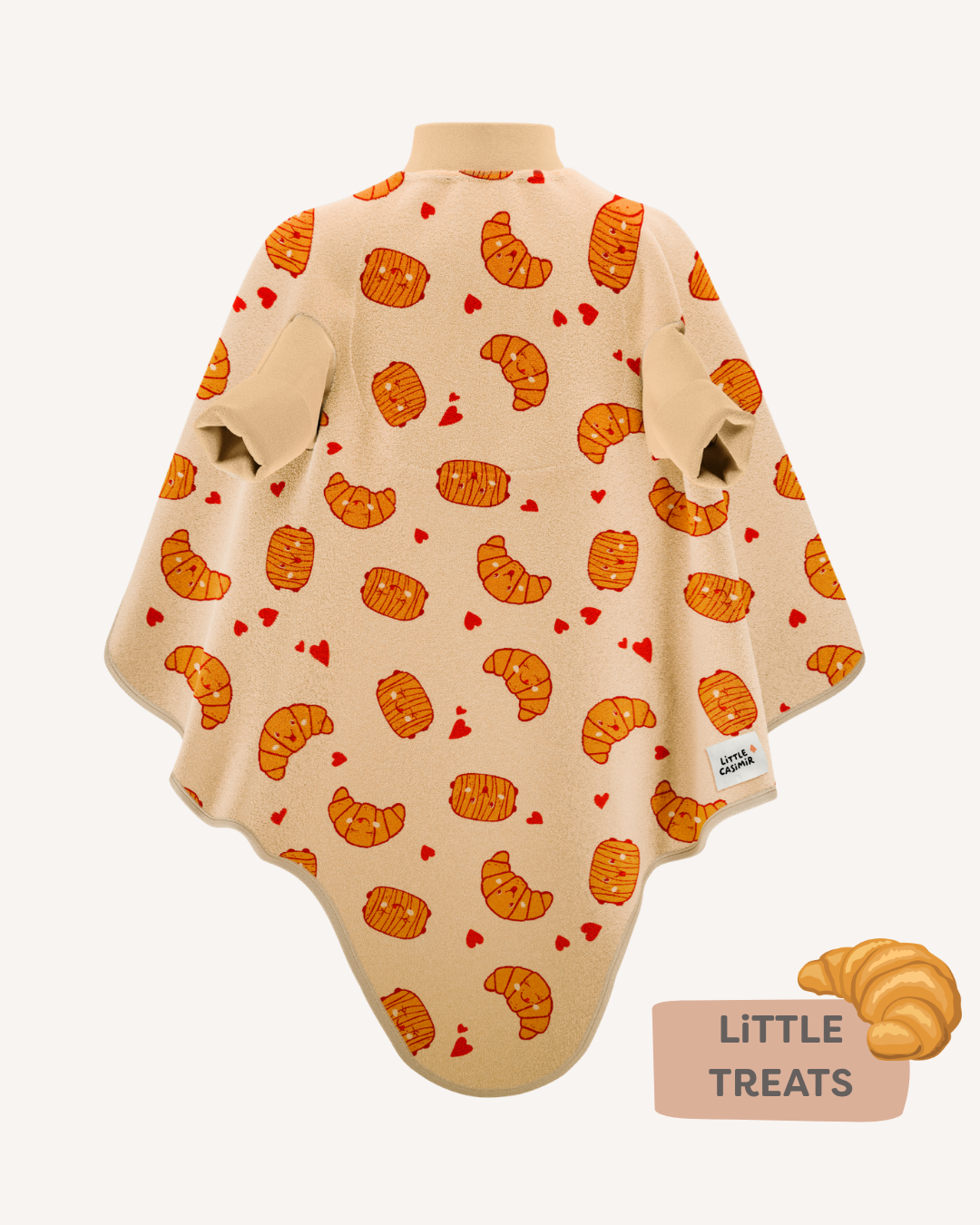 "Boo" Lätzchen - Croissant et Pain au Chocolat