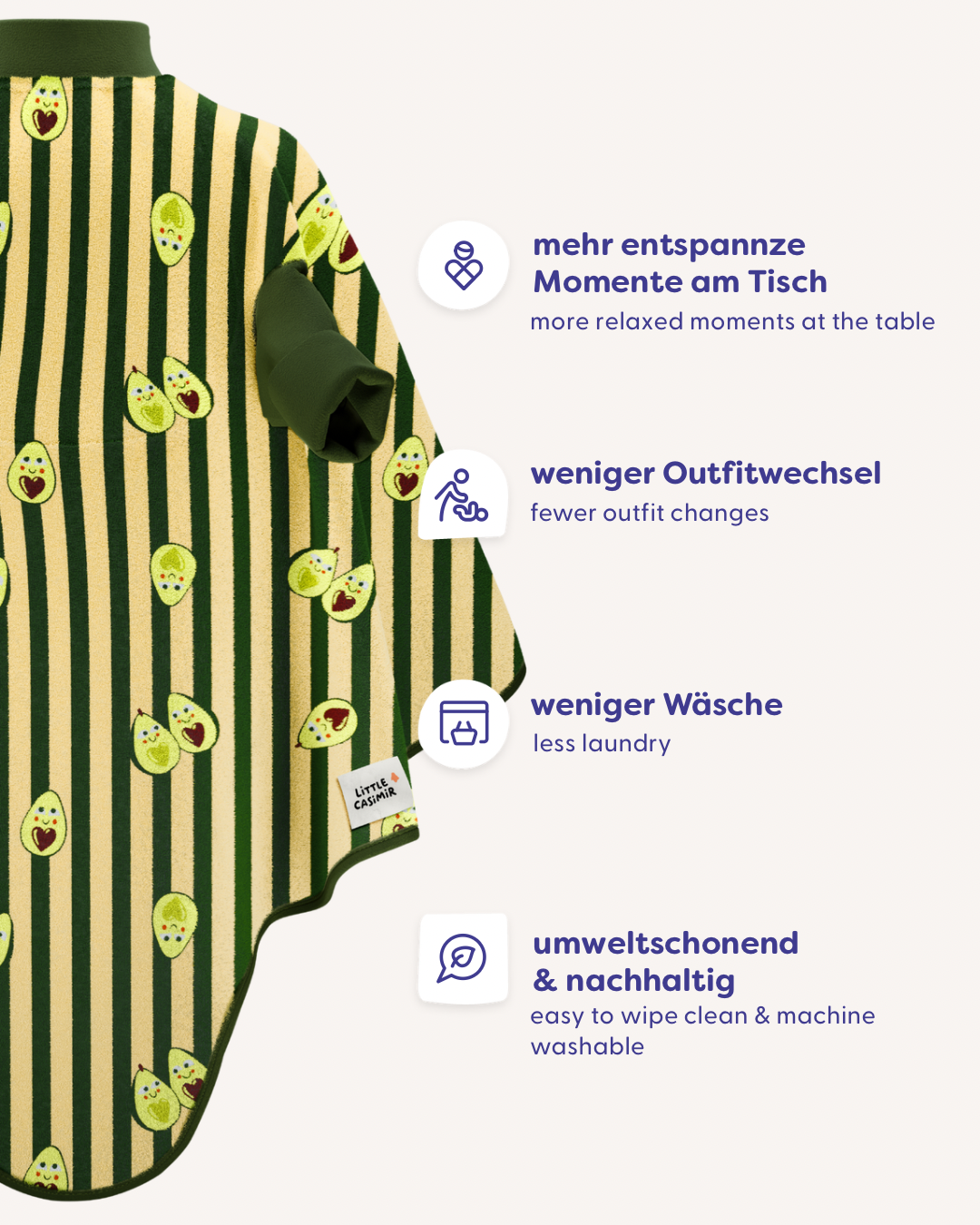 “Boo“ Lätzchen - Avocado Avenue