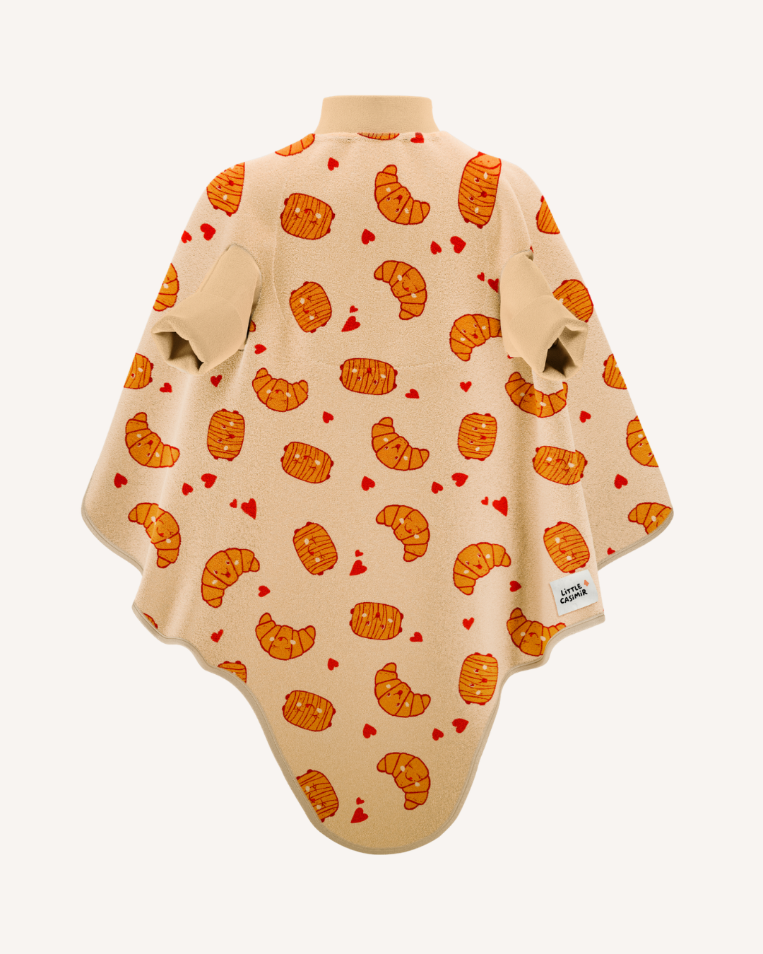 "Boo" Lätzchen - Croissant et Pain au Chocolat