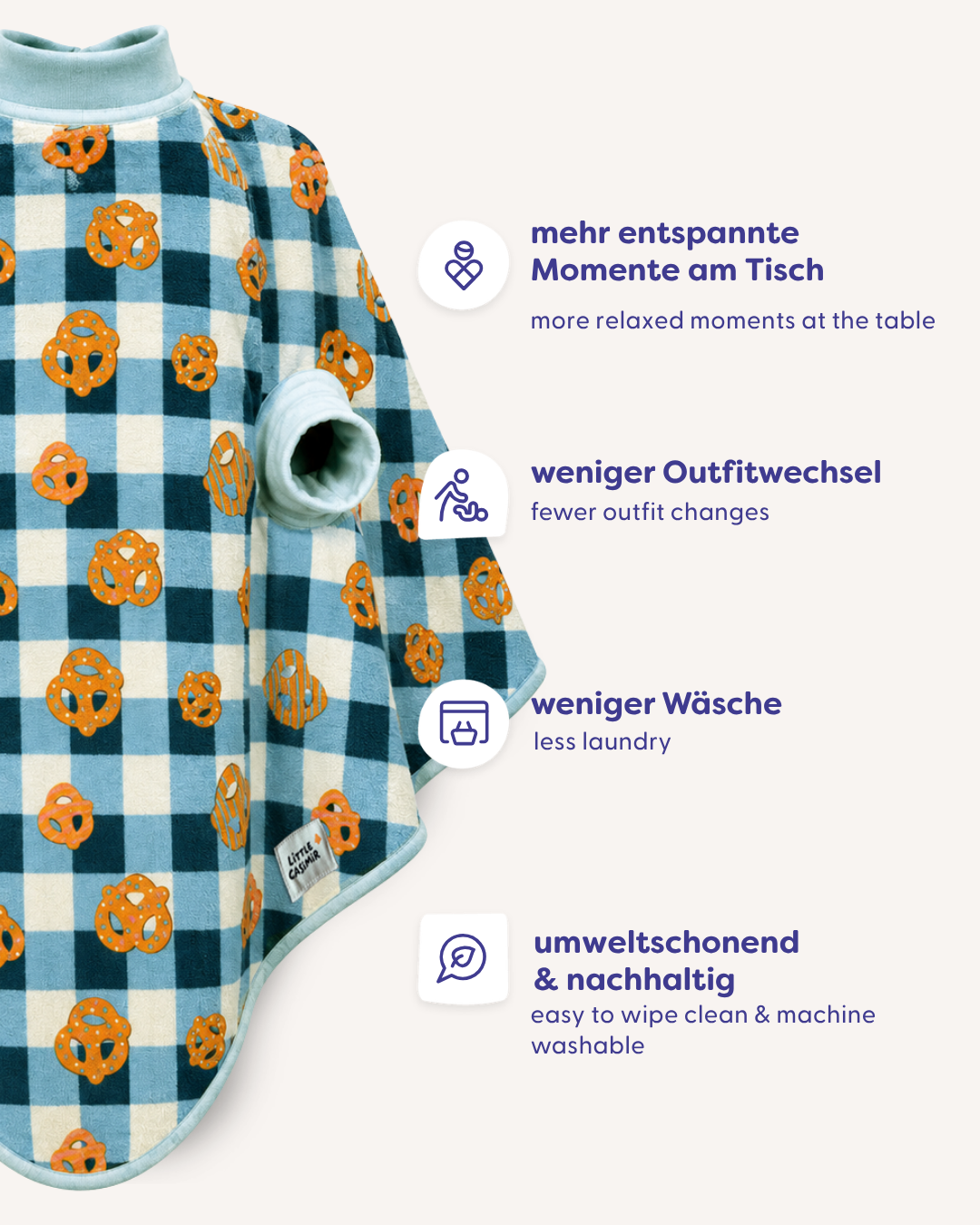 "Boo" Lätzchen - Pretzel Club