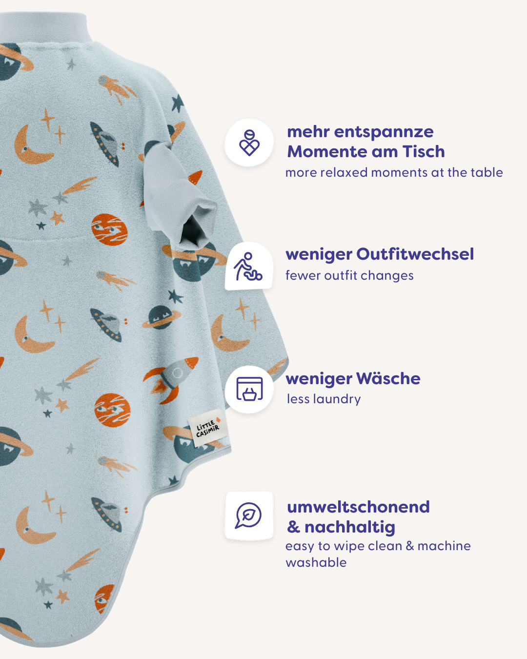 “Boo“ Lätzchen – Cosmic 2.0