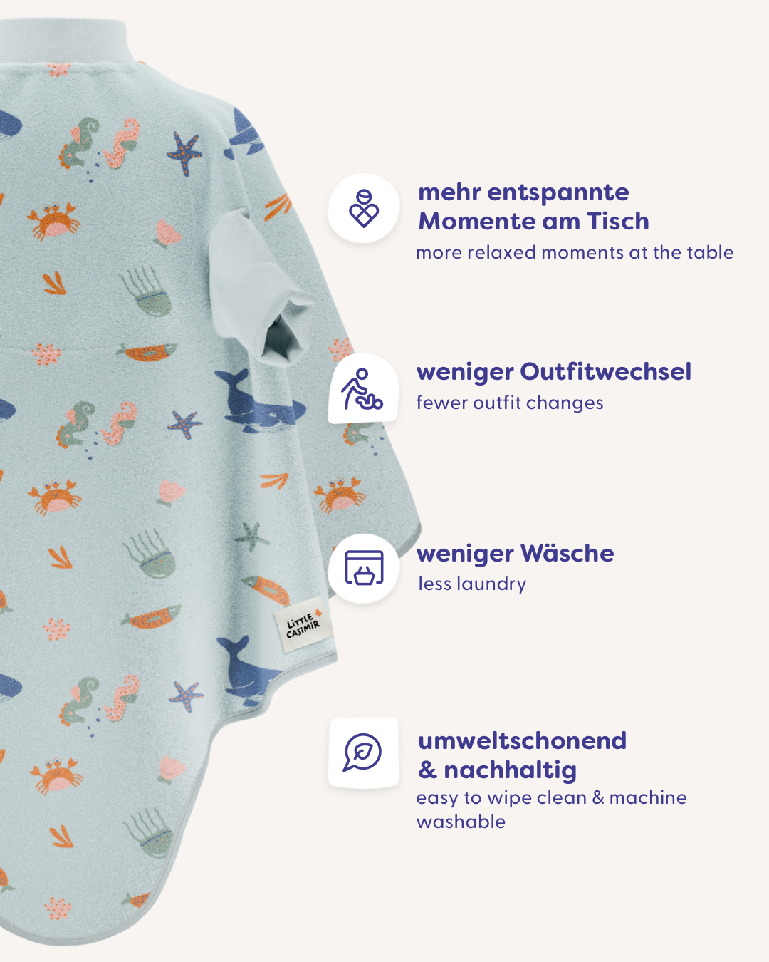 “Boo“ Lätzchen – Deep Sea