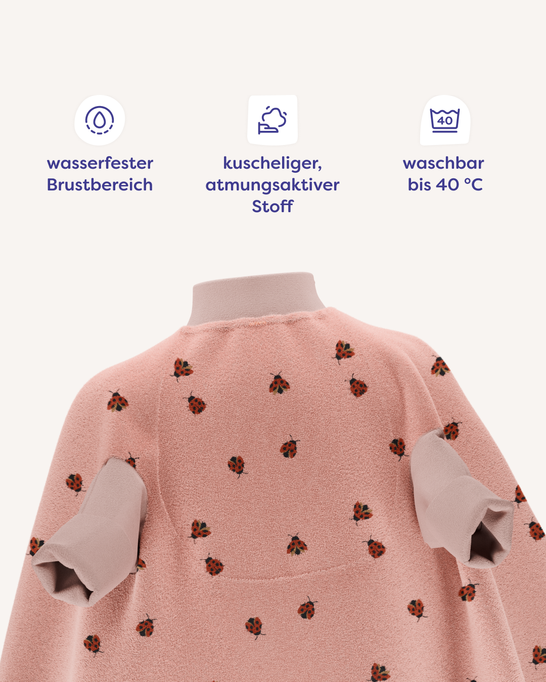 “Boo“ Lätzchen – Love Bugs