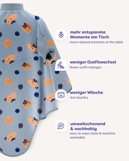 "Boo" Lätzchen - Blueberry Pancake
