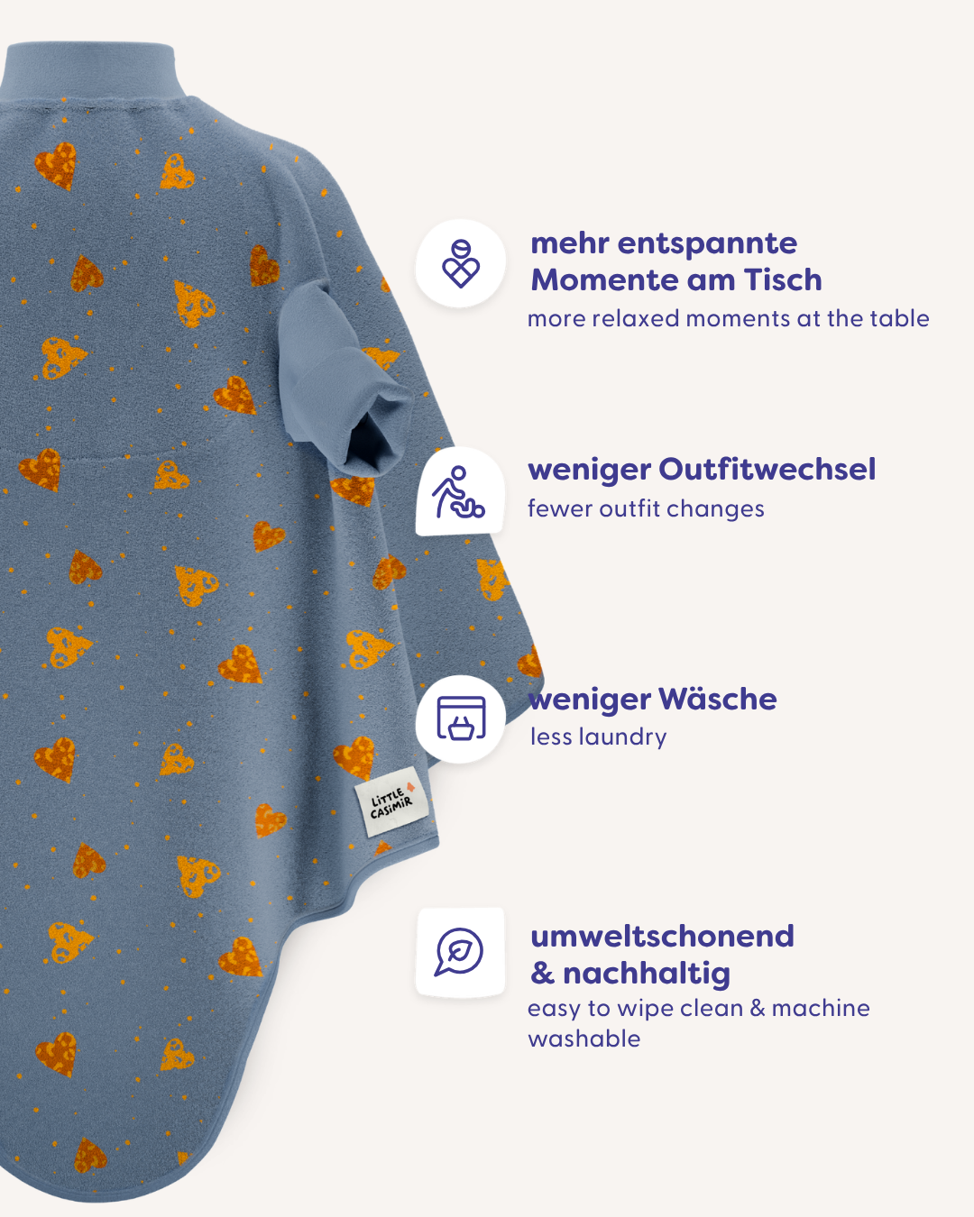 "Boo" Lätzchen - Wild At Heart