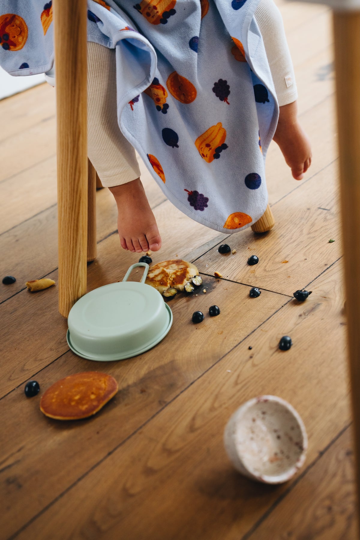 "Boo" Lätzchen - Blueberry Pancake
