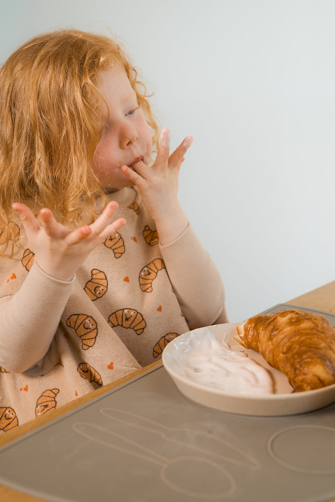 “Boo“ Lätzchen – Croissant