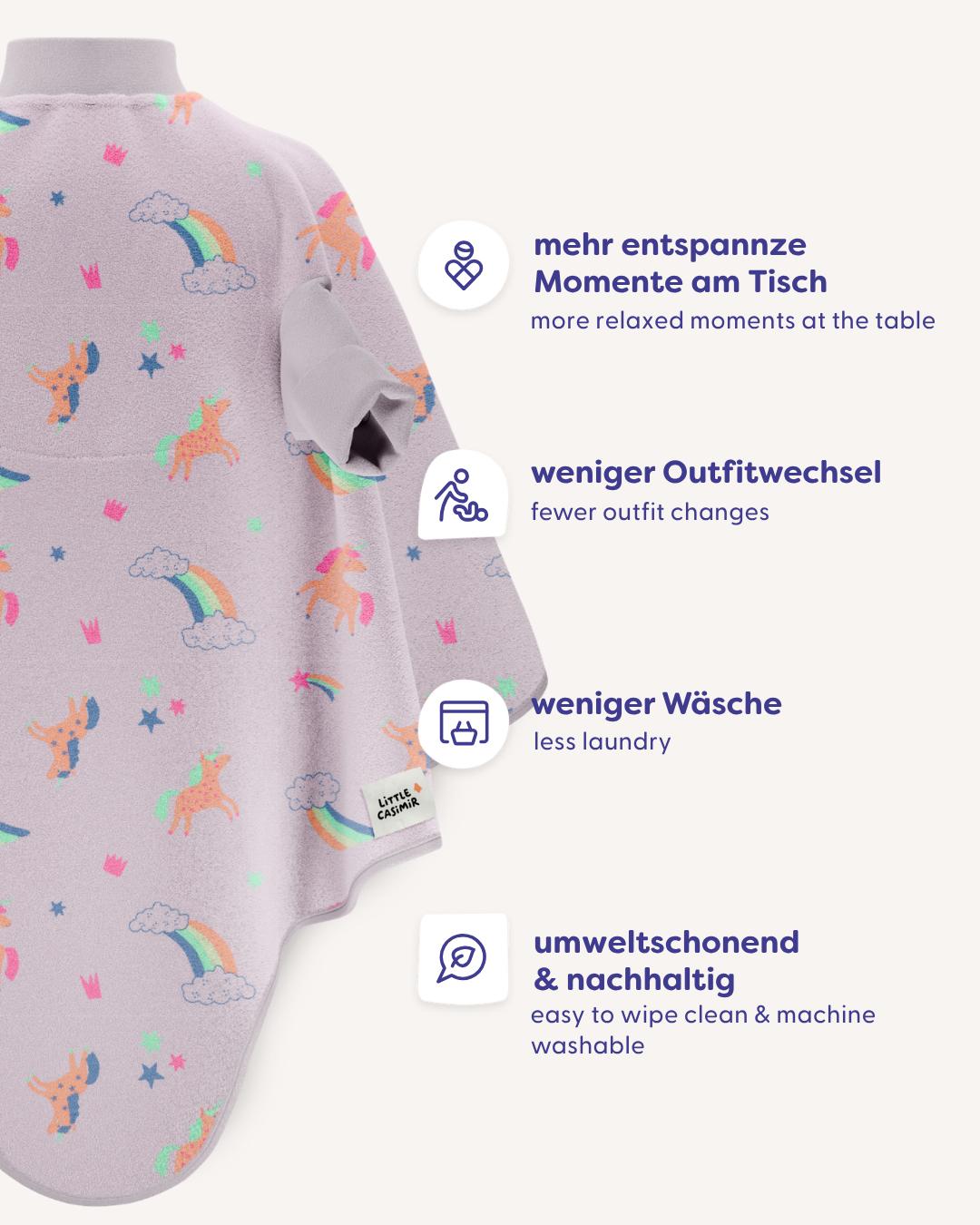 “Boo“ Lätzchen – Rainbow Dreams