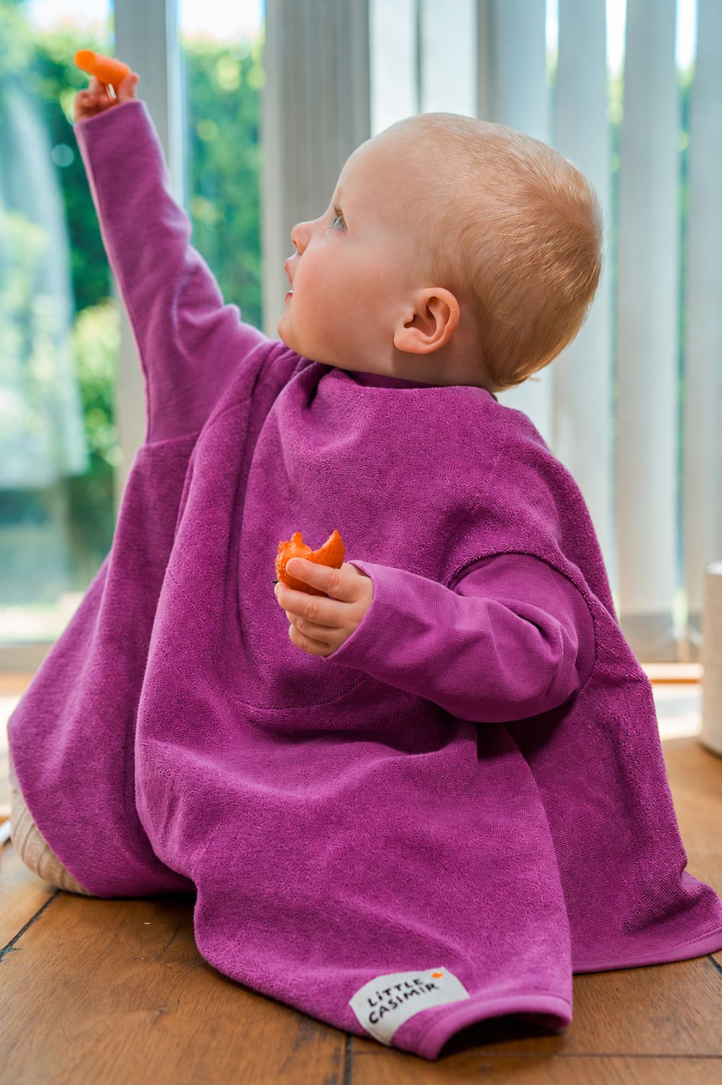 “Boo“ Lätzchen - Bright Fuchsia