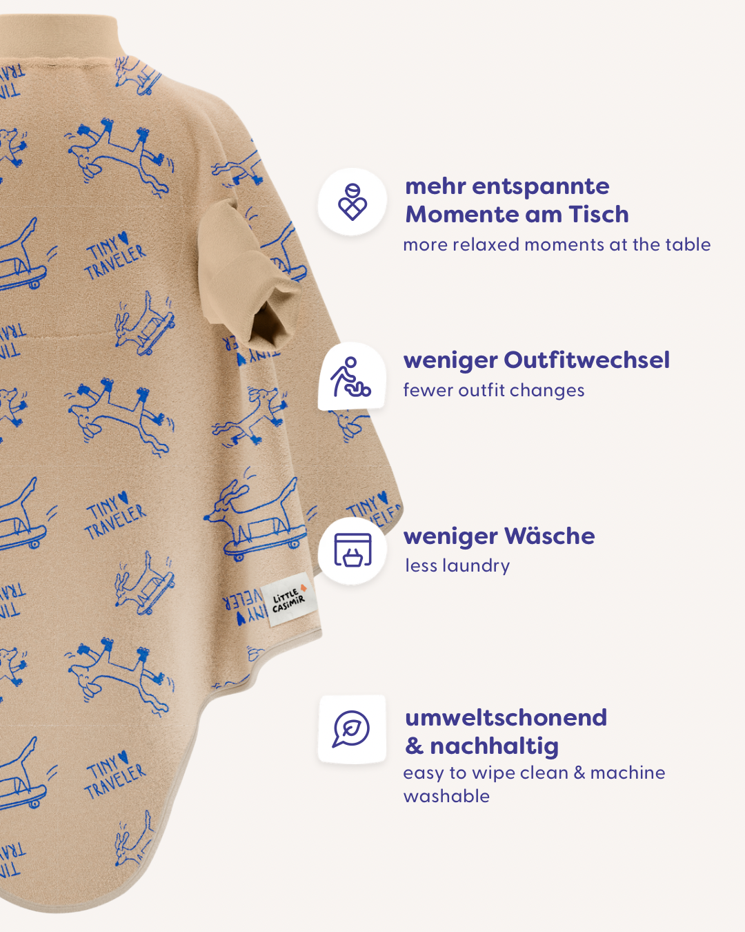 Limited Edition “Boo” Bib – Tiny Traveller