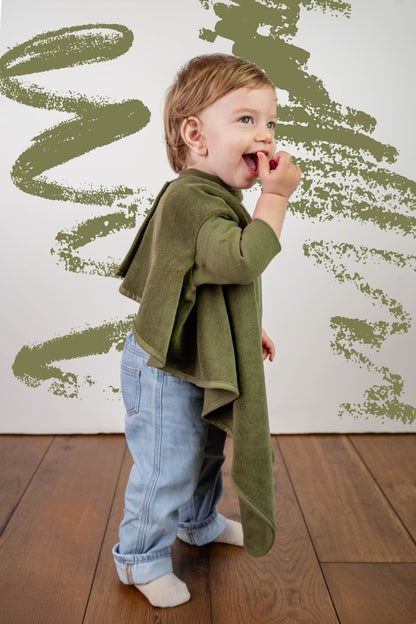 “Boo“ Lätzchen – Olive