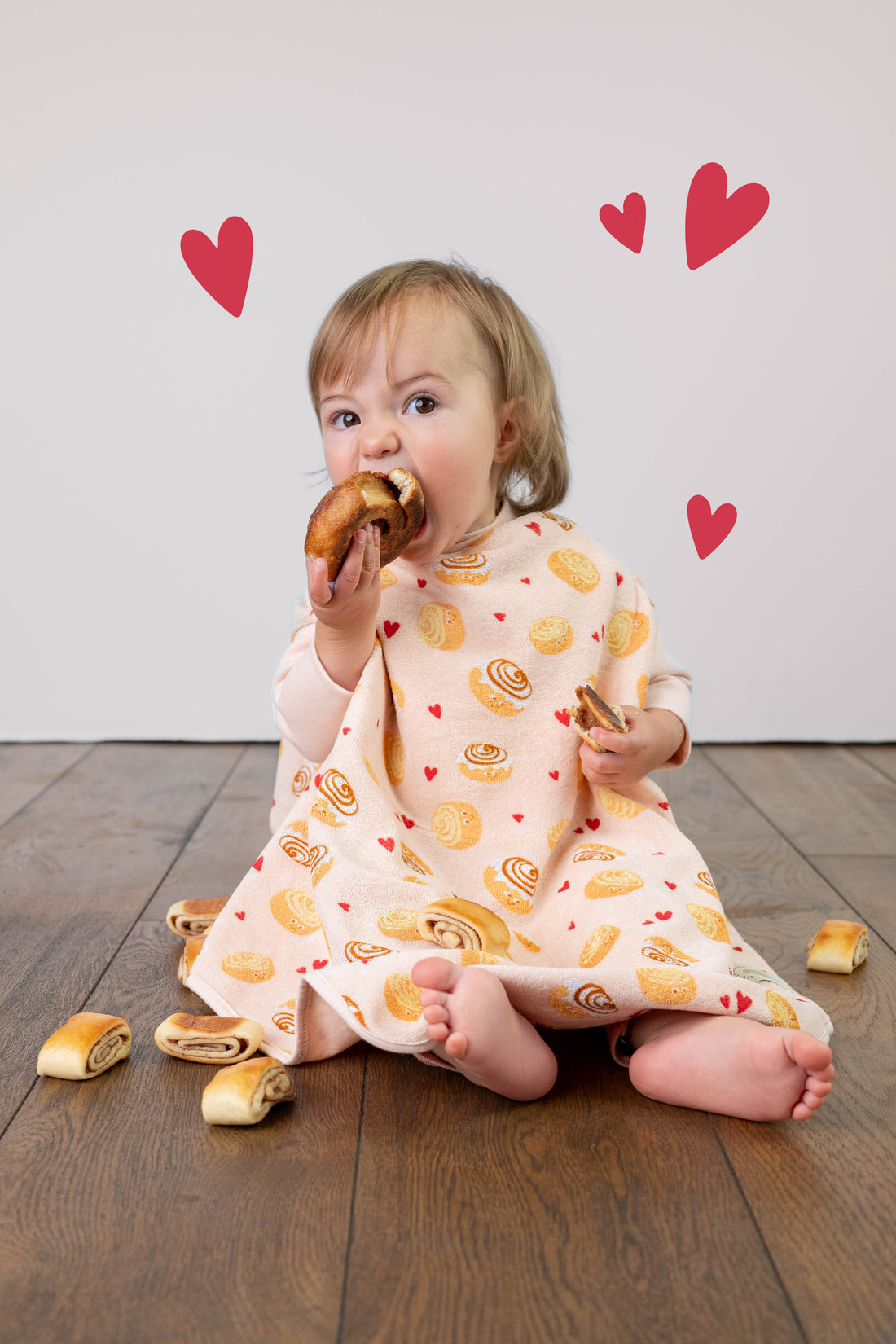 LIMITED EDITION “Boo” Bib – Cinnamon Roll