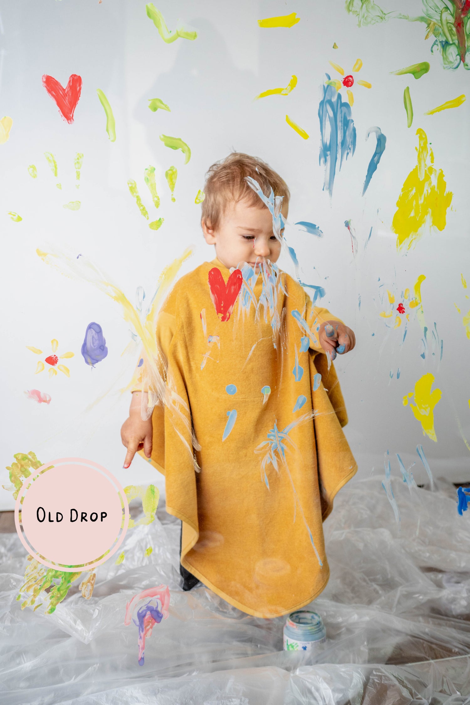 “Boo“ Bib – Mustard