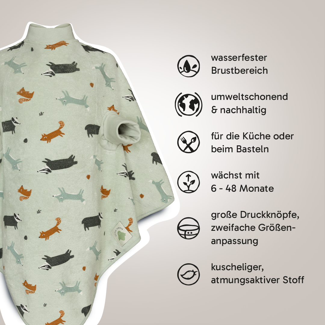 LIMITED EDITION “Boo“ Lätzchen – Forest Animals