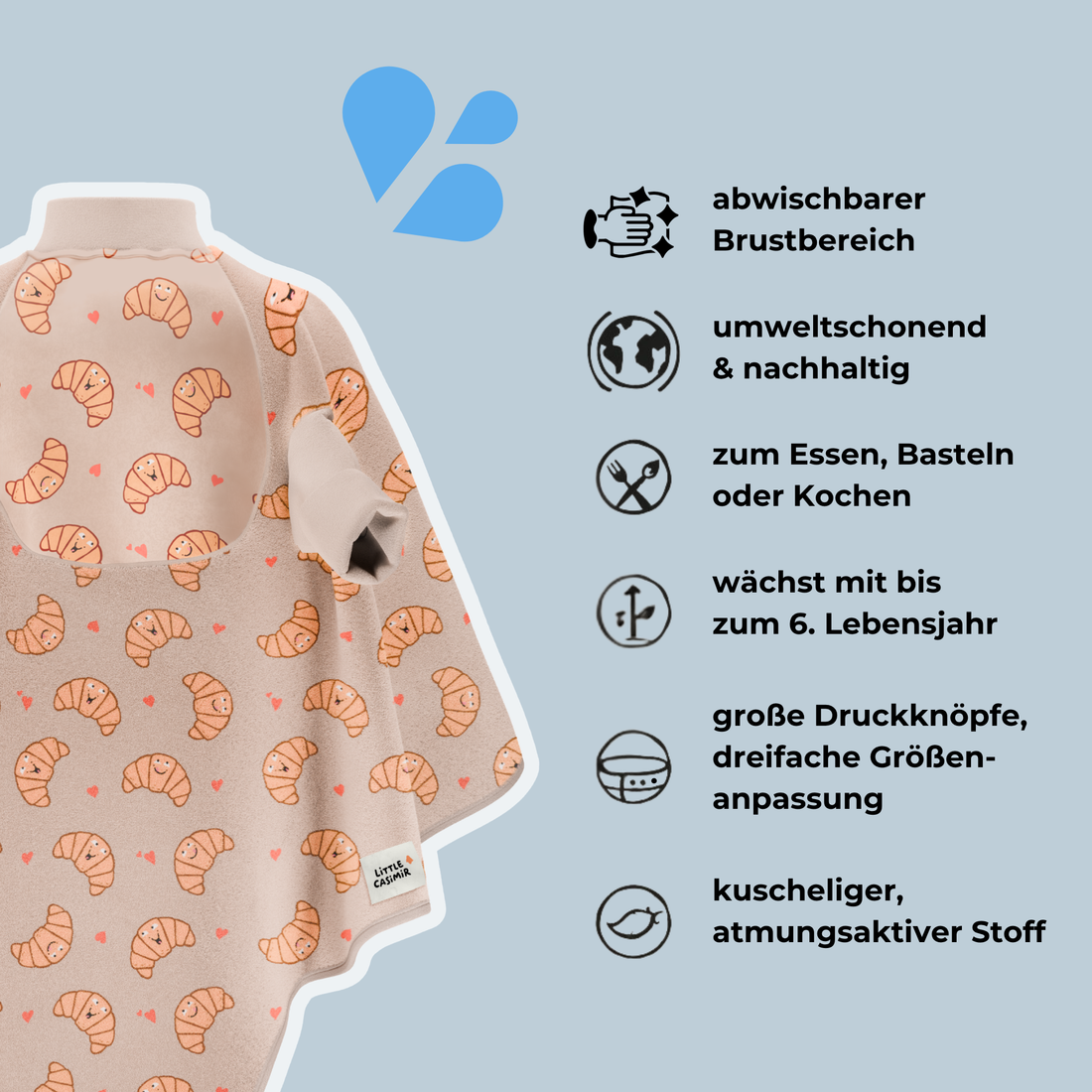 Boo Waterproof Croissant - Splash