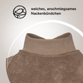 Load image into Gallery viewer, “Boo“ Bib – Grey Brown
