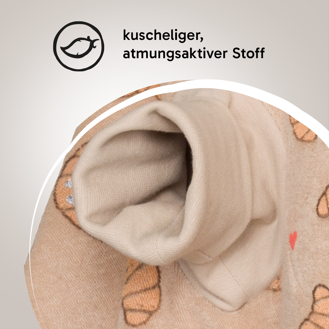 “Boo“ Lätzchen – Croissant