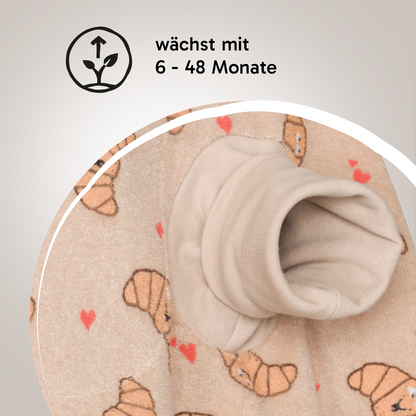 “Boo“ Lätzchen – Croissant