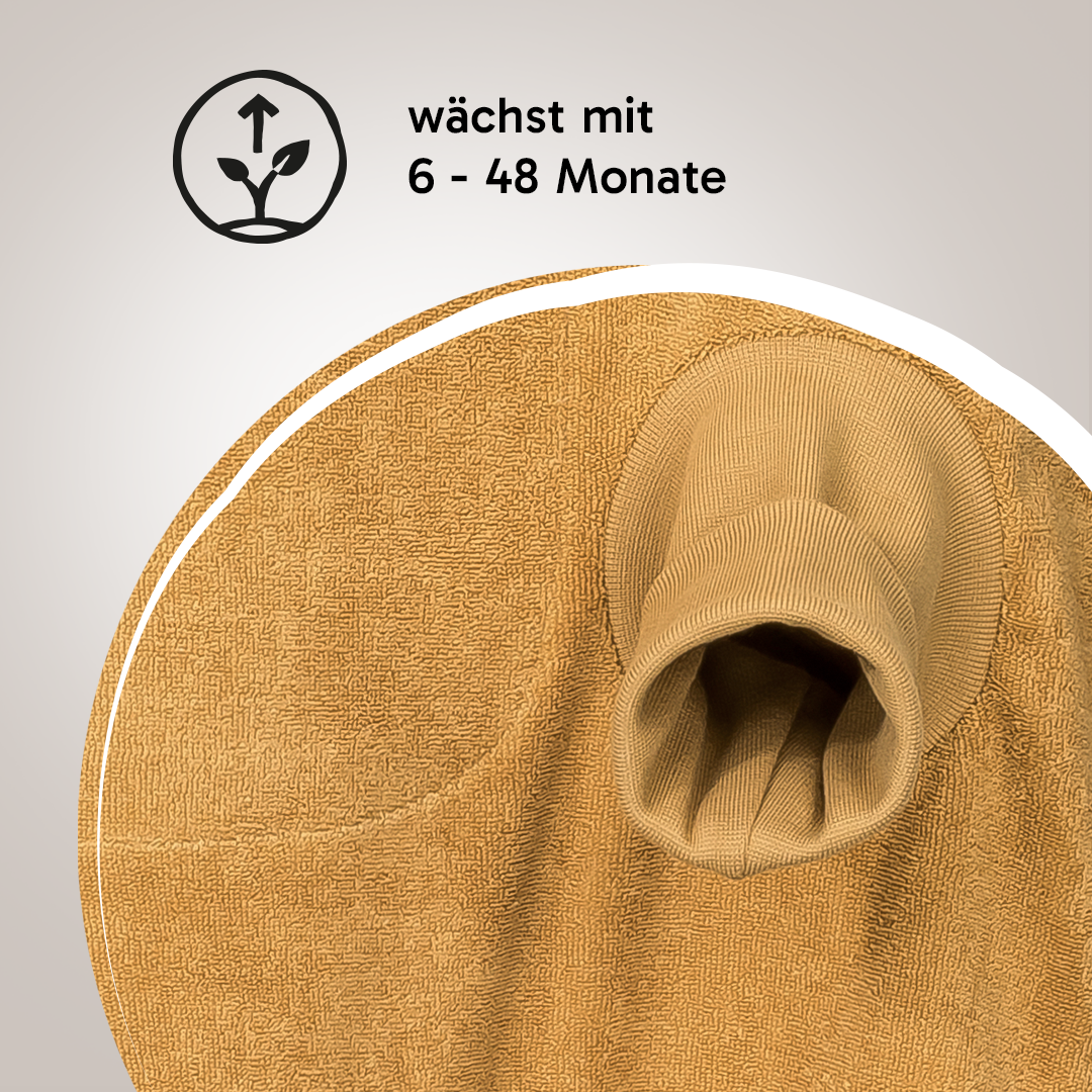 “Boo“ Bib – Mustard