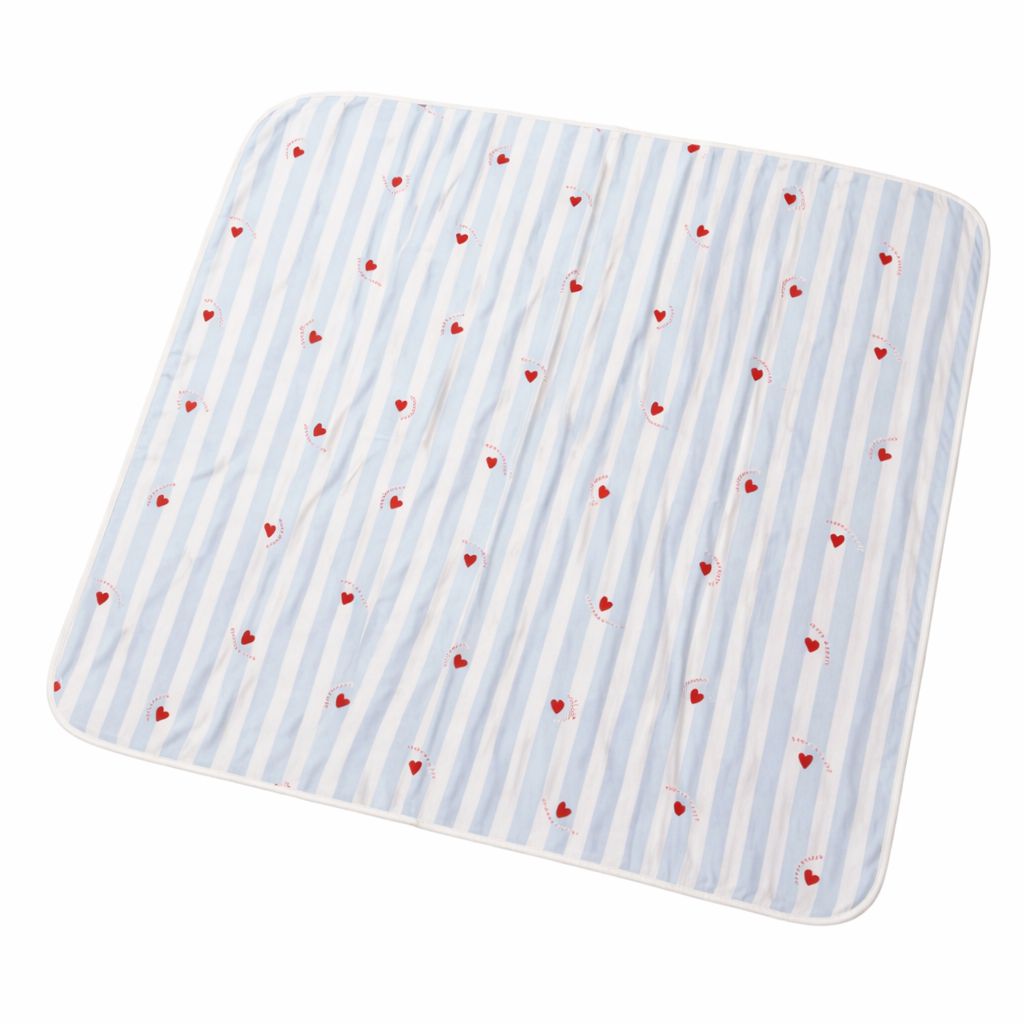 Muslin Cloth Cuddly - Tiny Hearts