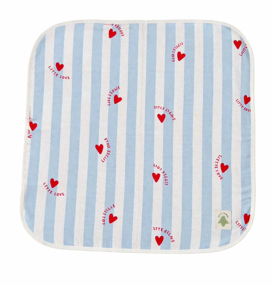 Muslin Cloth Cuddly - Tiny Hearts
