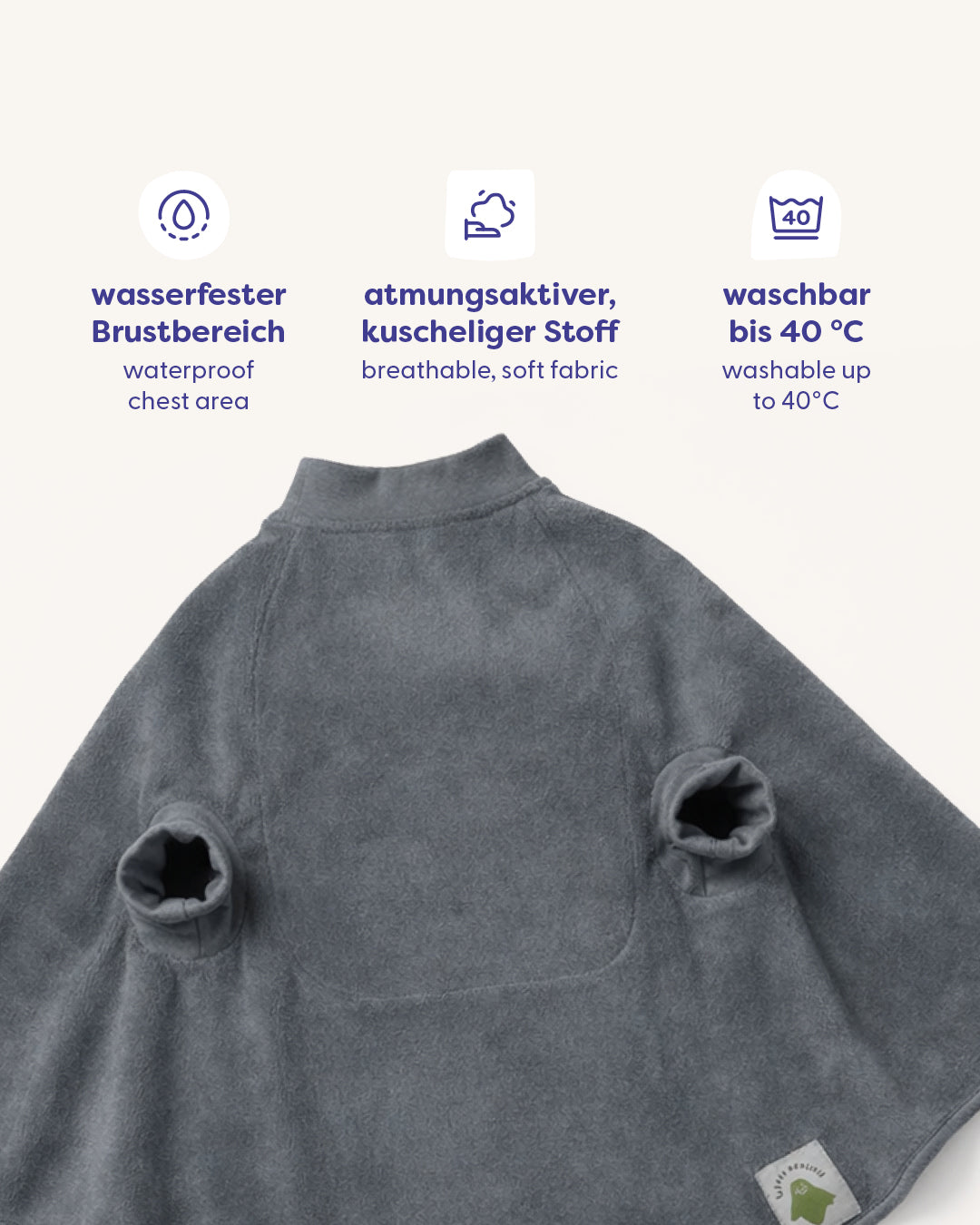 “Boo” Bib – Moon Beam